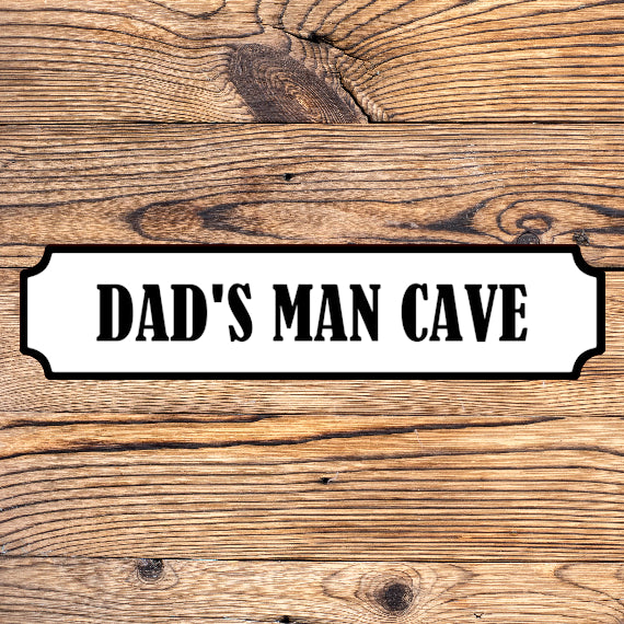 Man Cave Street Sign