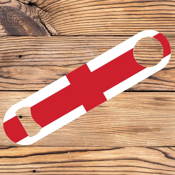 Personalised GB, Uk, NI, Ireland and the Channel islands Flag Bar Blade Bottle Openers