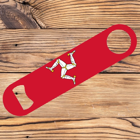 Personalised GB, Uk, NI, Ireland and the Channel islands Flag Bar Blade Bottle Openers