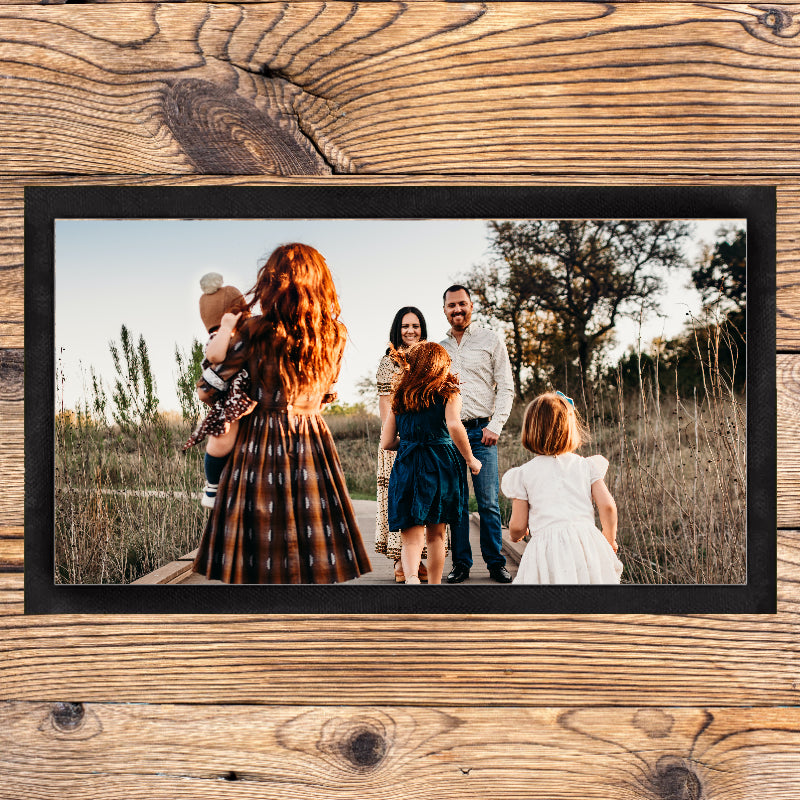 Personalised Photo Bar Mat