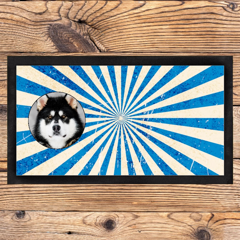 Personalised Vintage Circus Pet Placemat