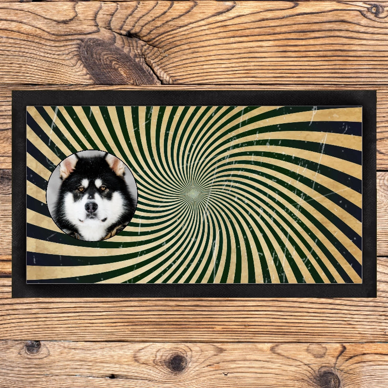 Personalised Vintage Circus Pet Placemat