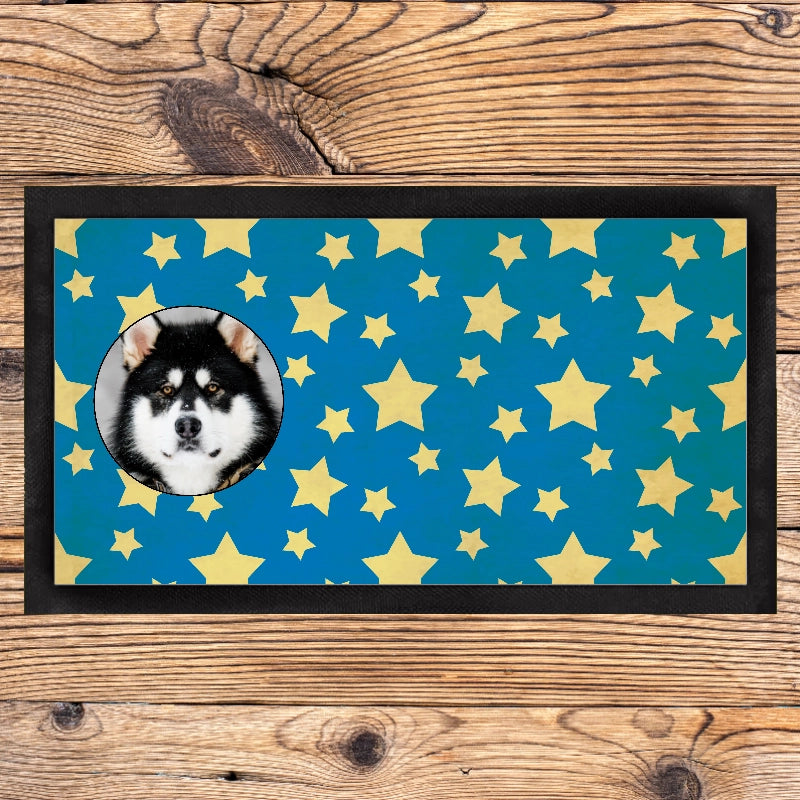 Personalised Vintage Circus Pet Placemat