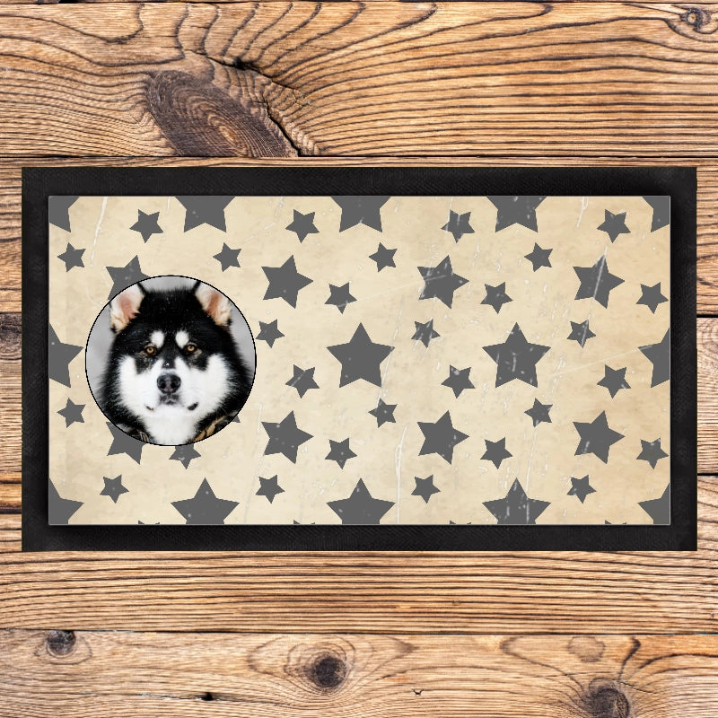 Personalised Vintage Circus Pet Placemat