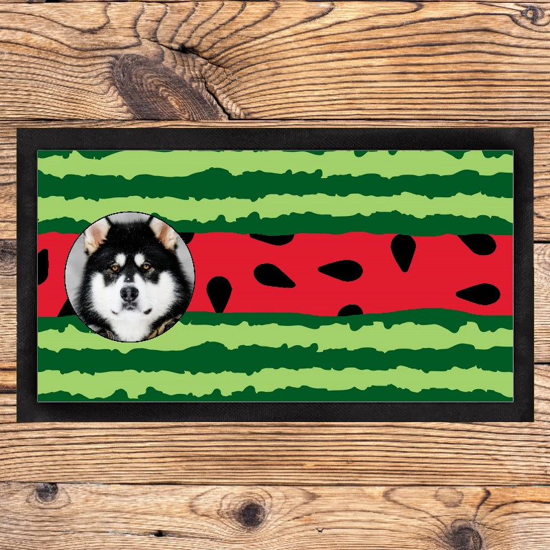 Personalised Watermelon Pet Placemat