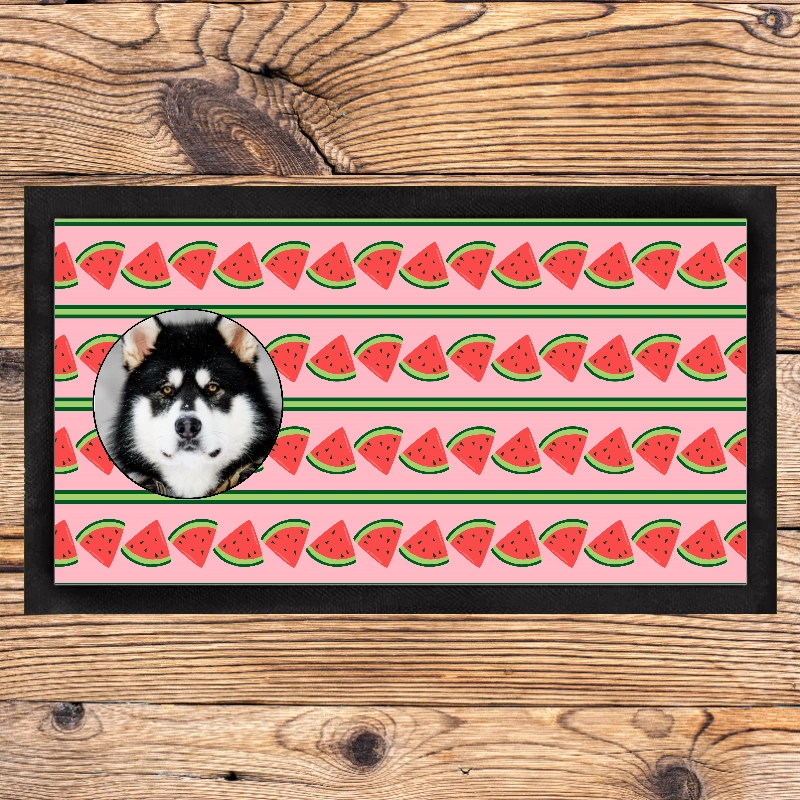 Personalised Watermelon Pet Placemat