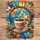 Stained Glass style Coffee