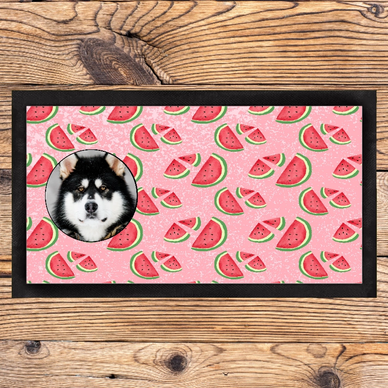 Personalised Watermelon Pet Placemat