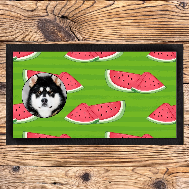 Personalised Watermelon Pet Placemat